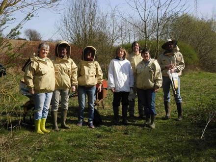 Fin mars au rucher école, photo 1